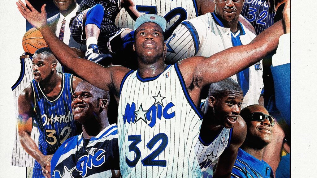 NBA: Orlando Magic vai aposentar camisa de Shaquille O'Neal. Foto: Divulgação/Orlando Magic
