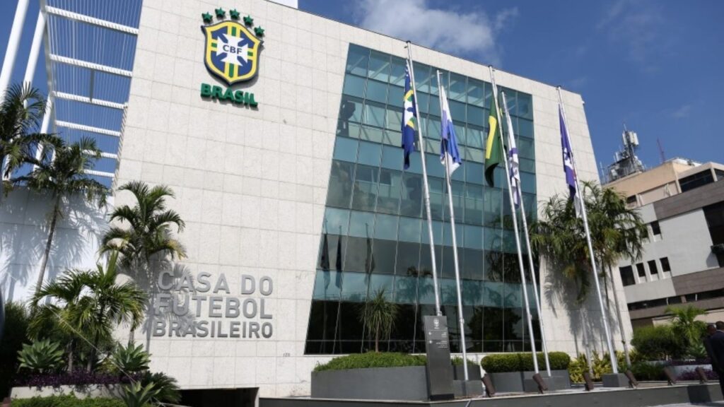 Prédio sede da CBF, no Rio de Janeiro
