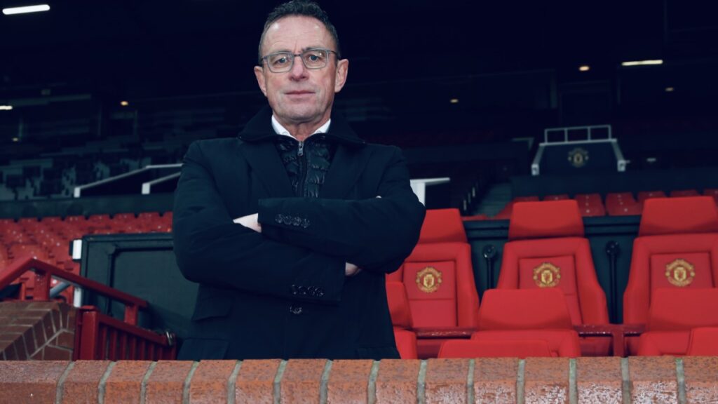 Ralf Rangnick, novo técnico do Manchester United