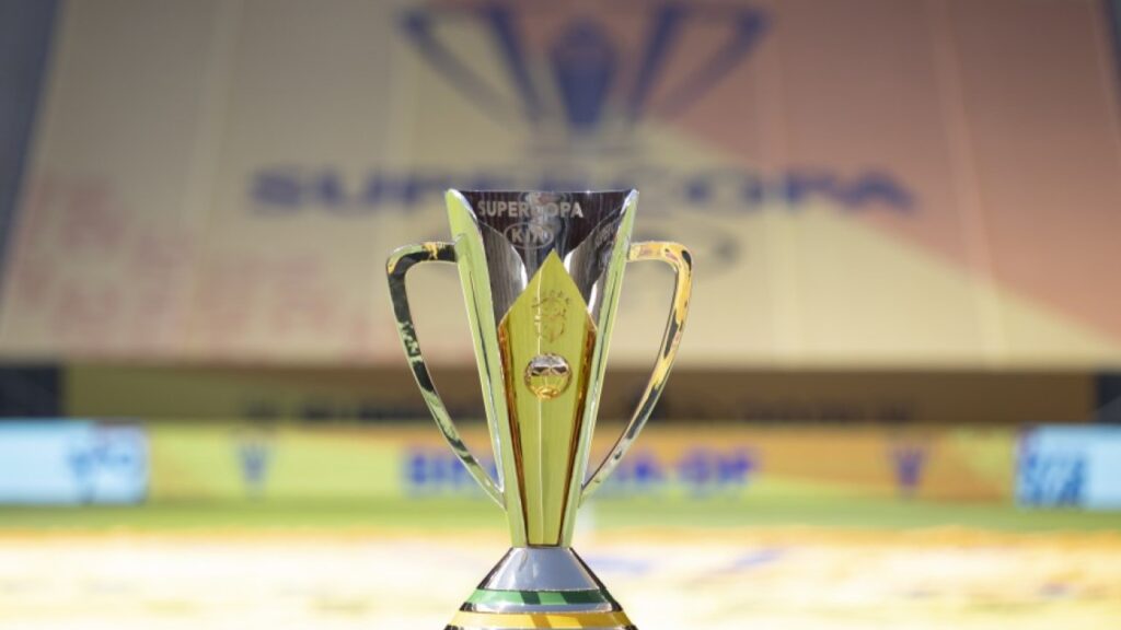 Taça da Supercopa em Brasília