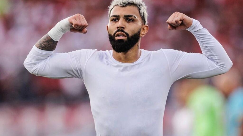 Foto do artilheiro Gabigol