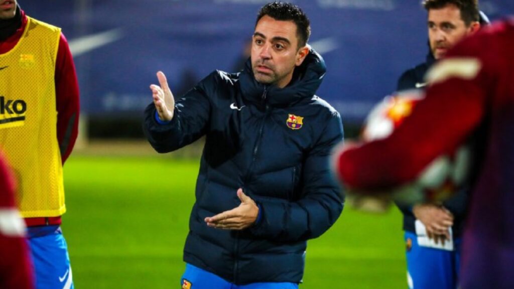 Xavi, técnico do Barcelona