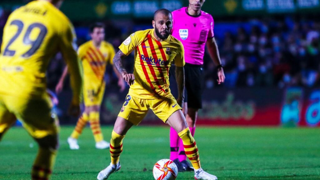 Dani Alves, do Barcelona