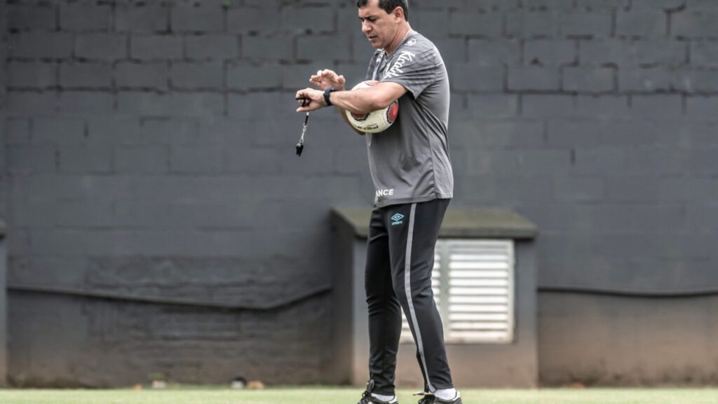 Fábio Carille, técnico do Santos