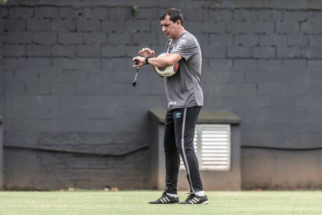 Fábio Carille, técnico do Santos