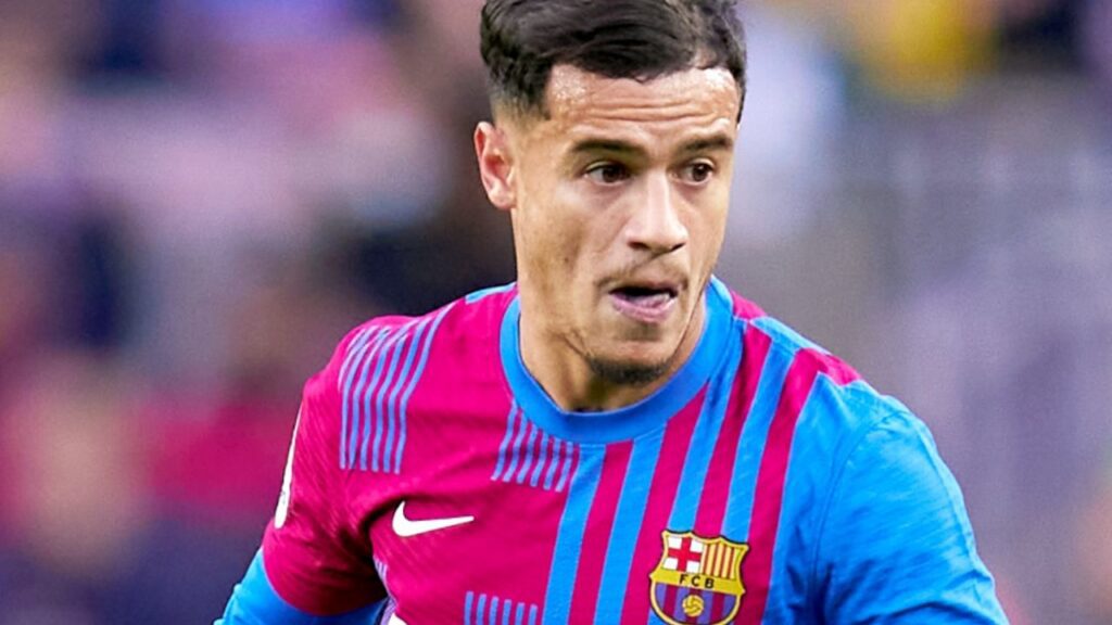Philippe Coutinho, em jogo do Barcelona