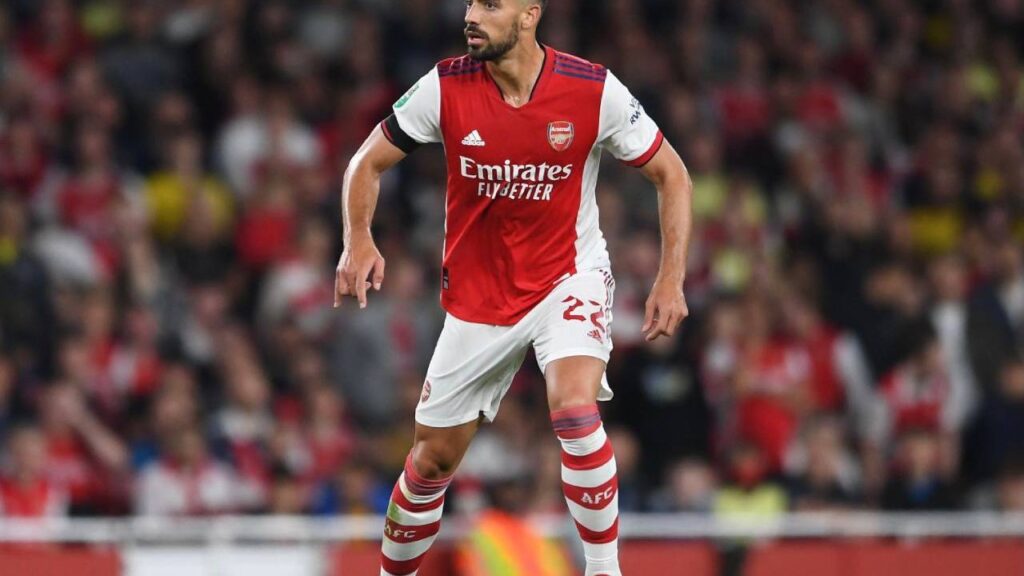 Zagueiro Pablo Marí, ex-Flamengo, no Arsenal