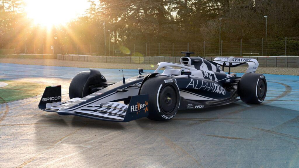 Carro AlphaTauri 2022, Fórmula 1