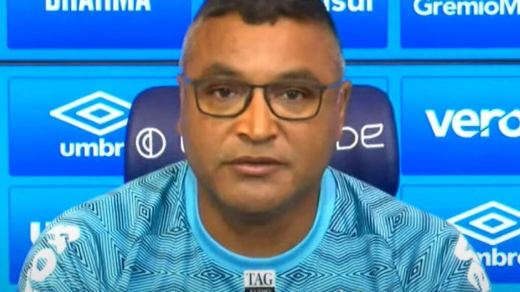 Roger Machado, do Grêmio