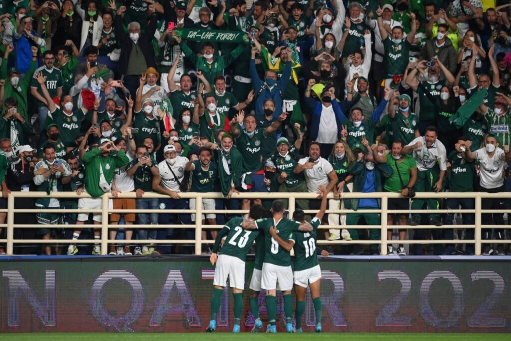 Torcida do Palmeiras em Abu Dhabi