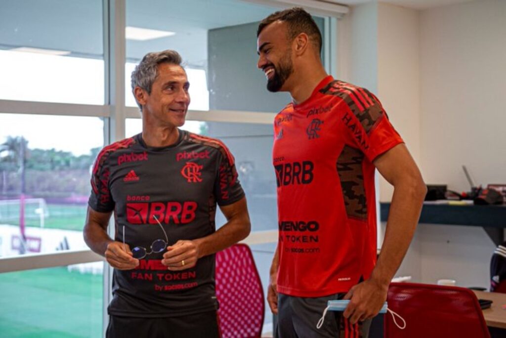 Paulo Sousa e Fabrício Bruno, Flamengo