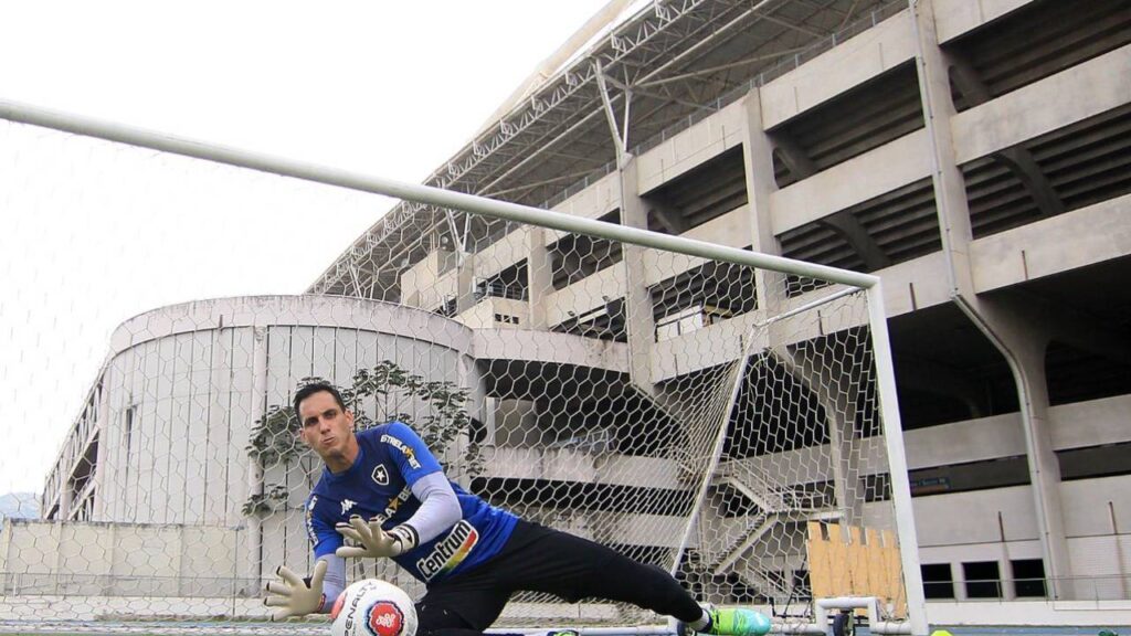 Goleiro Gatito Fernández, do Botafogo