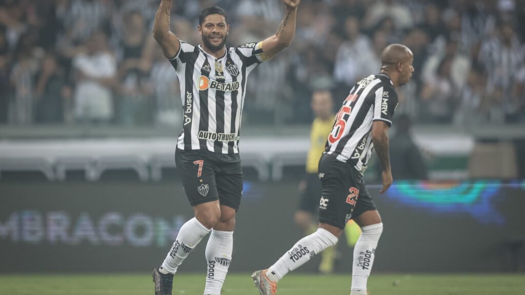 Hulk faz um e dá uma assistência na vitória do Atlético-MG em cima do Flamengo