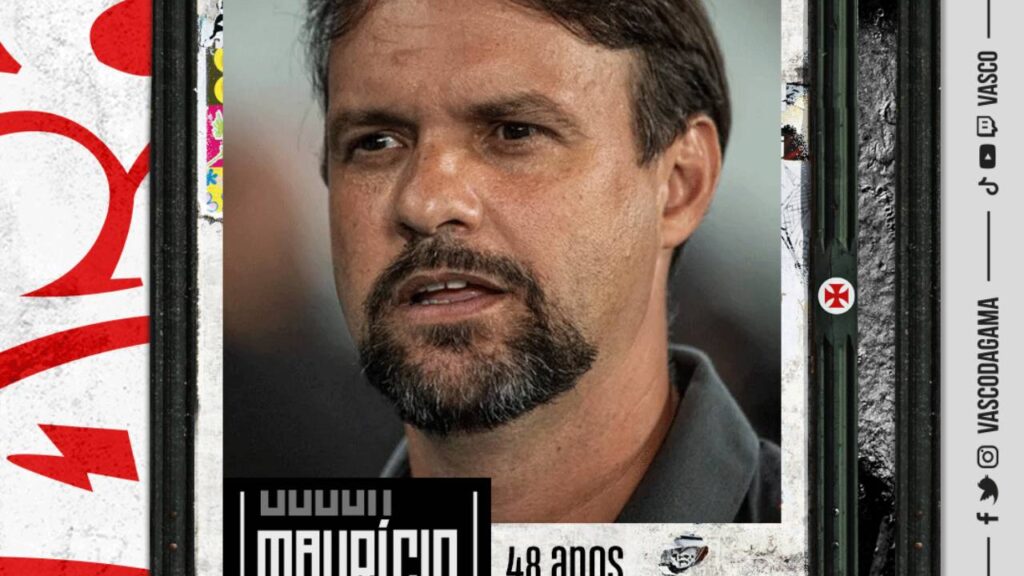 Vasco fecha com Maurício Souza para comandar o time no restante de 2022