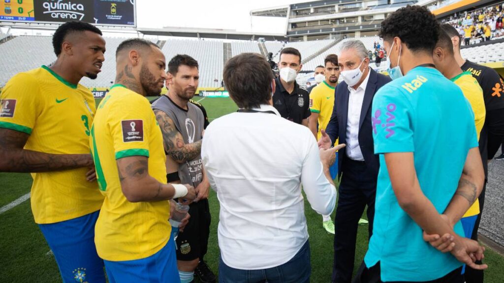 Brasil e Argentina será cancelado Foto: Divulgação CBF