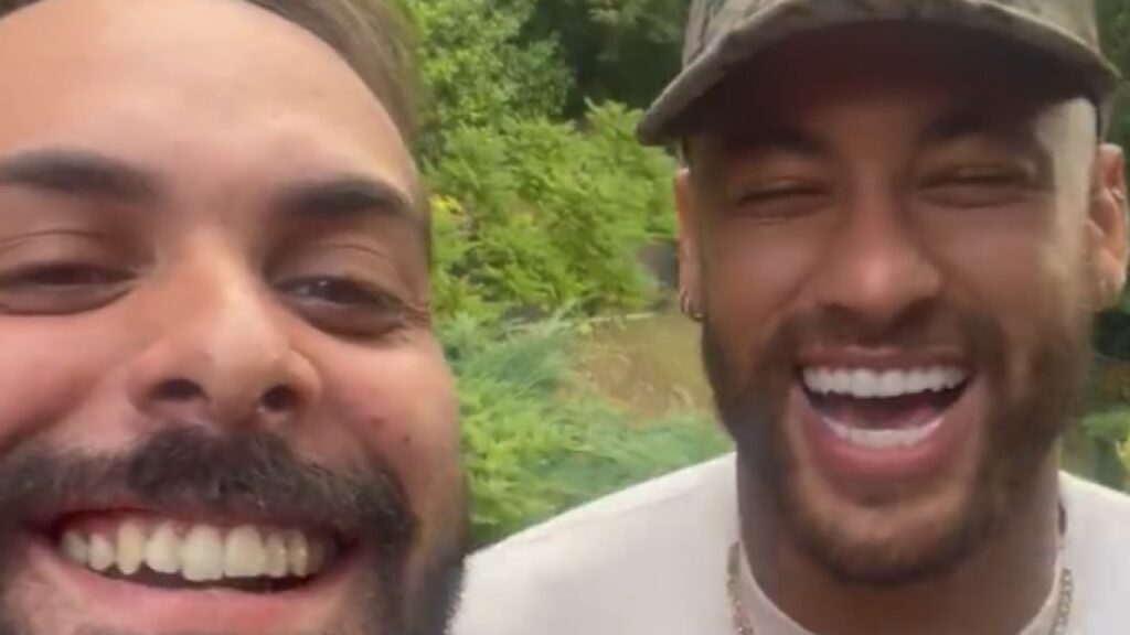 Neymar e humorista Ítalo Sena