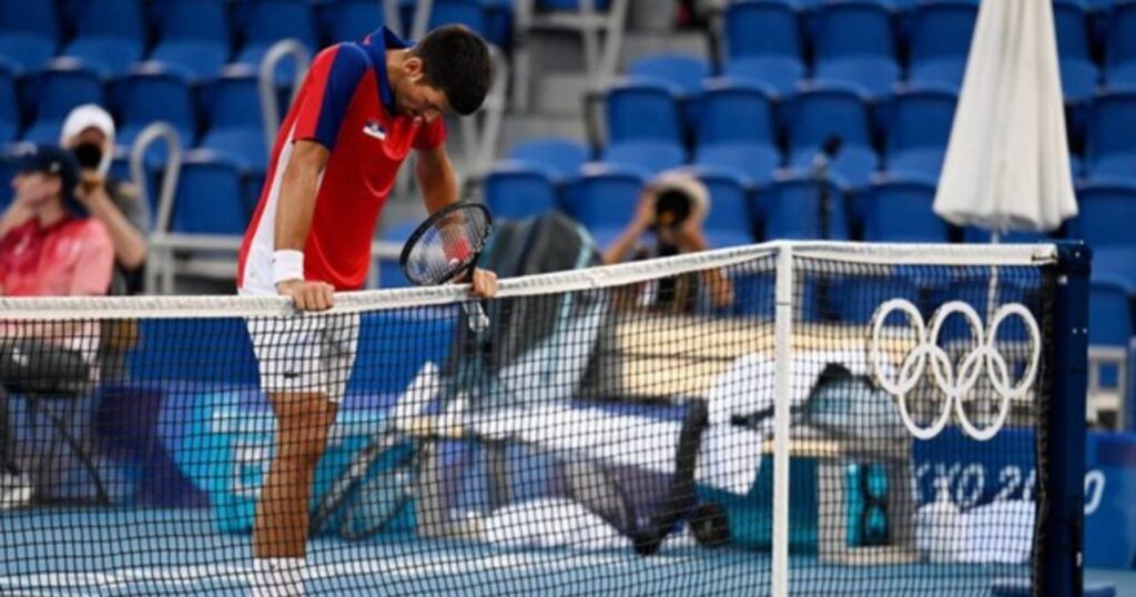 Novak Djokovic está fora do US Open Foto: Divulgação