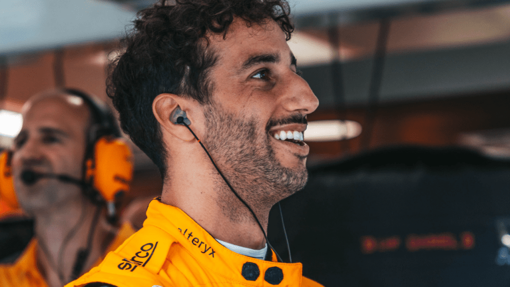Piloto Daniel Ricciardo, da McLaren na Fórmula 1