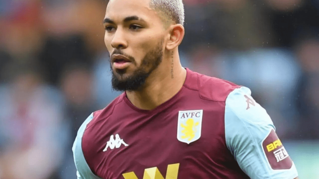 Volante Douglas Luiz, do Aston Villa