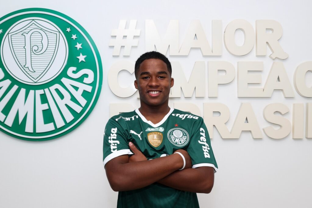 Endrick, joia da base do Palmeiras