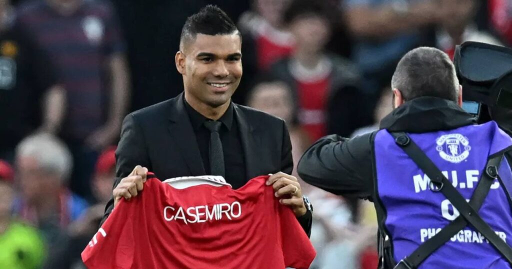 Casemiro novo reforço do United Foto: Divulgação