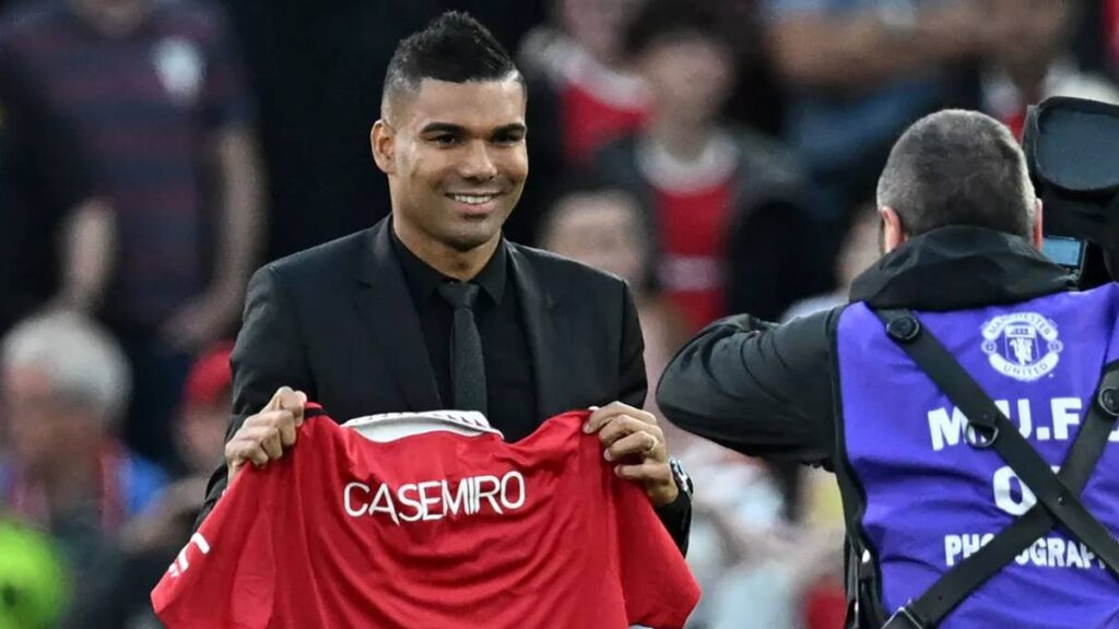 Casemiro novo reforço do United Foto: Divulgação