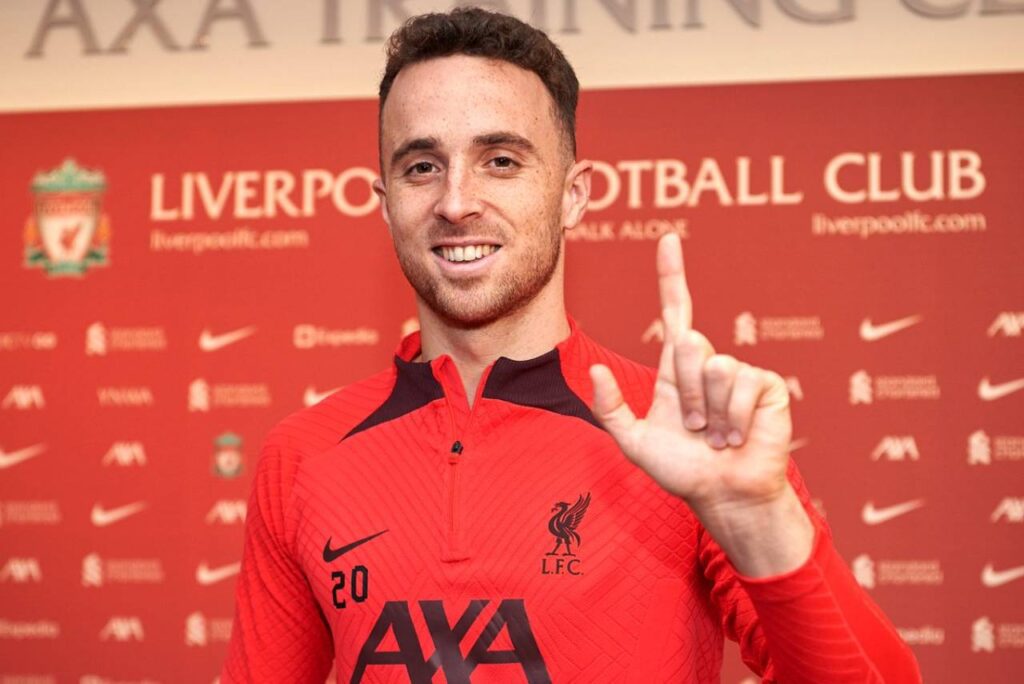 Liverpool oficializa renovação com atacante Diogo Jota; veja detalhes