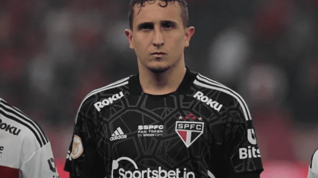 Goleiro Thiago Couto, do São Paulo