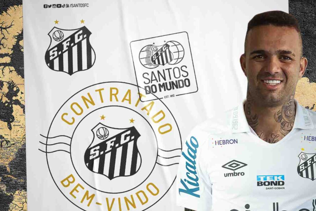 Santa oficializa contratação do meia Luan, que estava no Corinthians