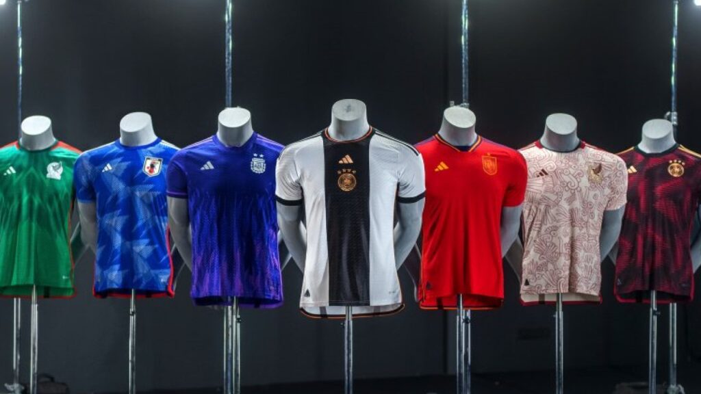 Camisas da Adidas para Copa do Mundo 2022