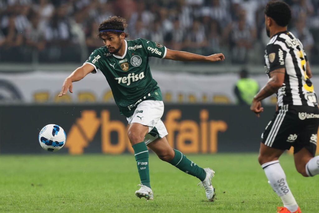 Gustavo Scarpa vem ao Brasil para acompanhar as investigações de golpe milionário. Foto: Cesar Greco/Ag Palmeiras