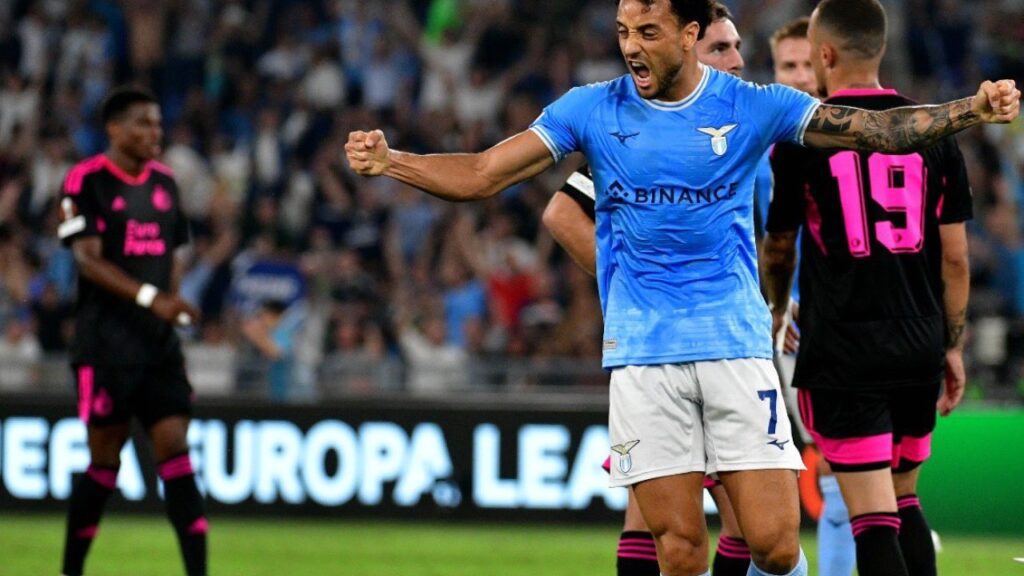 Felipe Anderson marcou na vitória da Lazio na Europa League