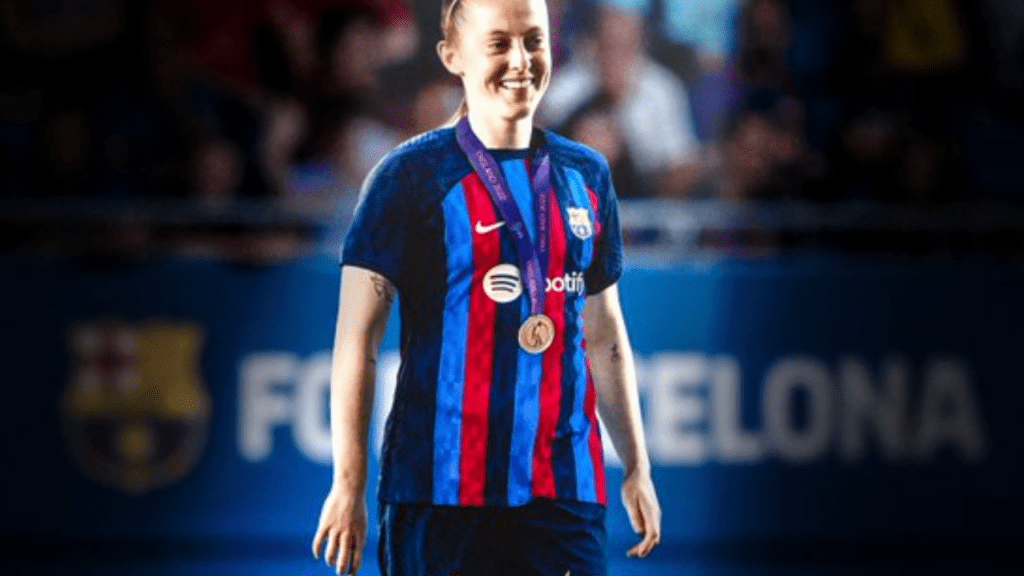 Anúncio da volante Keira Walsh como nova jogadora do Barcelona
