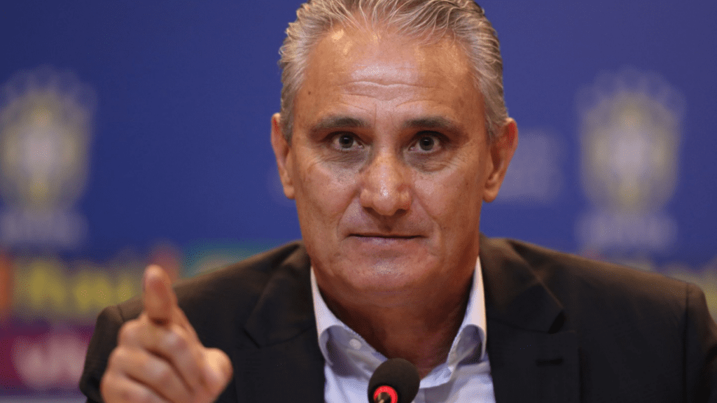 Treinador Tite, da Seleção Brasileira