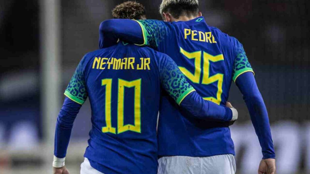 Pedro conta o que Neymar disse para ele ao entrar em amistoso da Seleção Brasileira