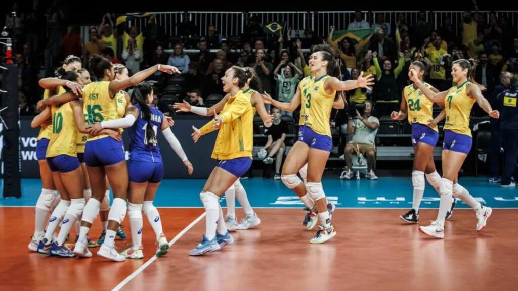 Brasil x Argentina - Mundial de Vôlei - Holanda