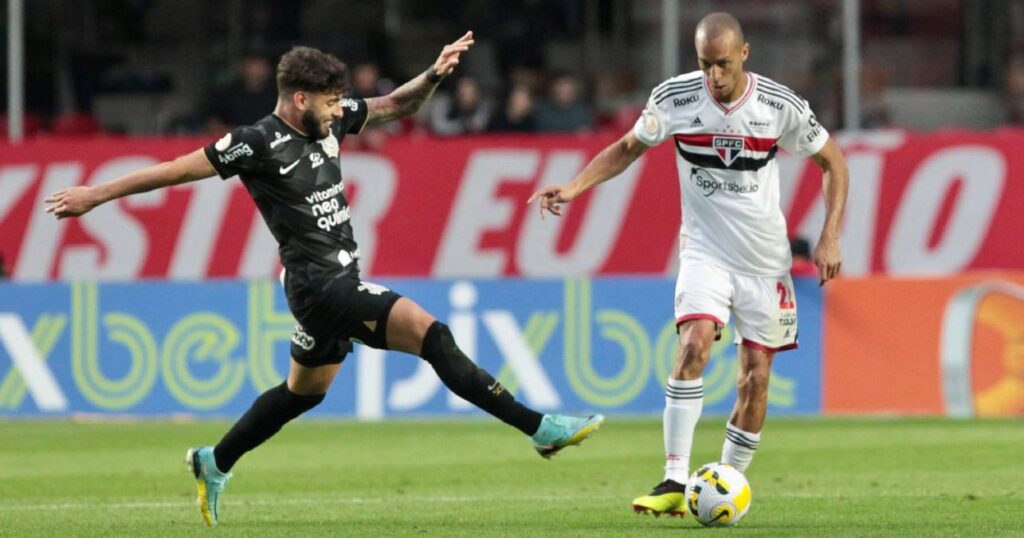 São Paulo empata com o Corinthians Foto: Divulgação