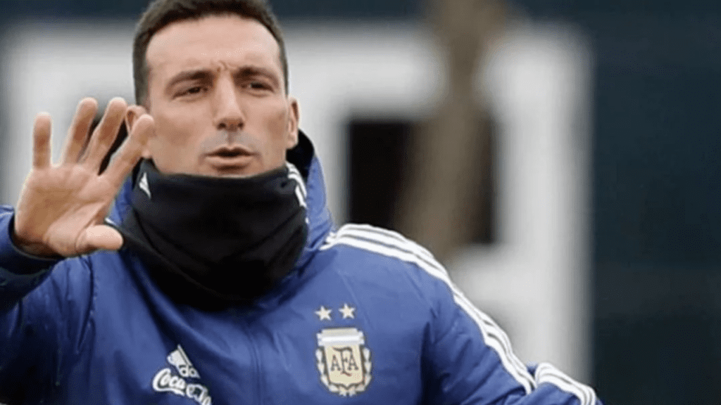 Treinador Lionel Scaloni, da Seleção Argentina