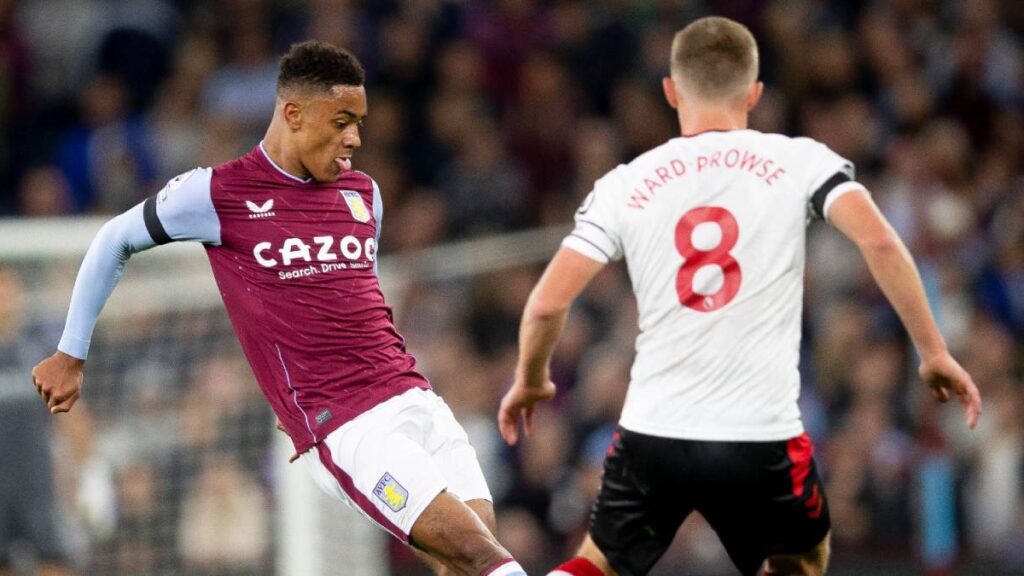 Aston Villa vence o Southampton pela Premier League Foto: Divulgação