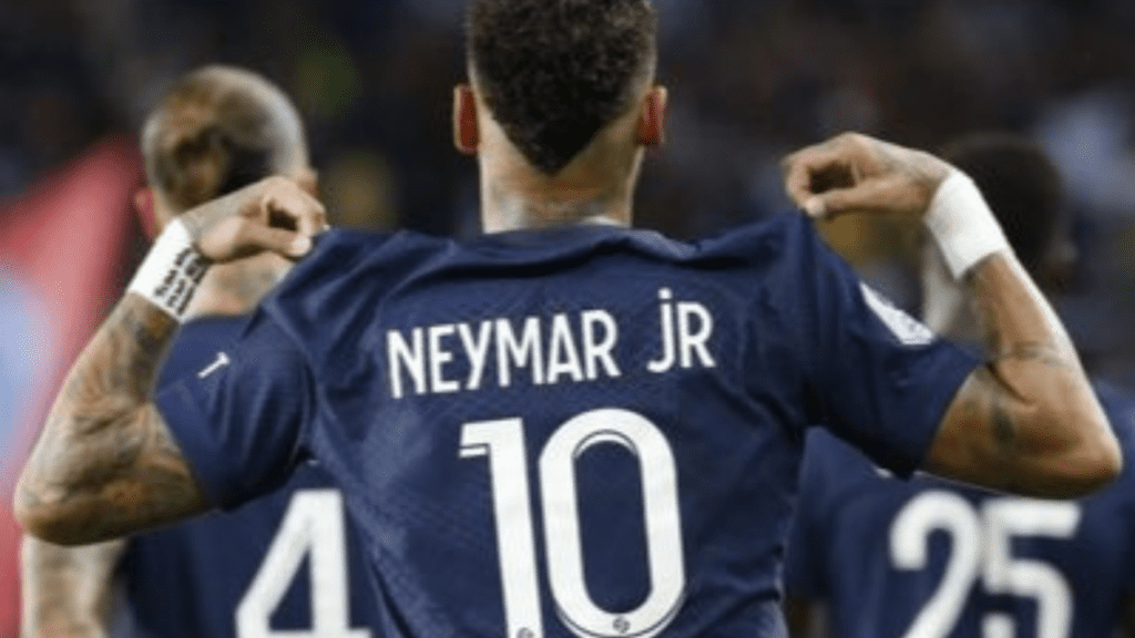 Atacante brasileiro Neymar, do PSG