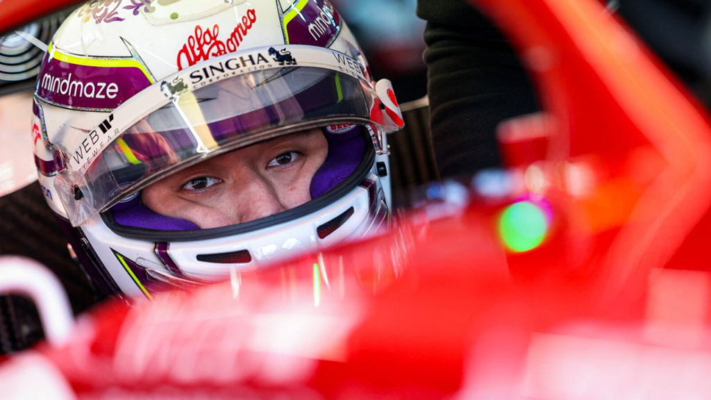 Zhou Guanyu, da Alfa Romeo