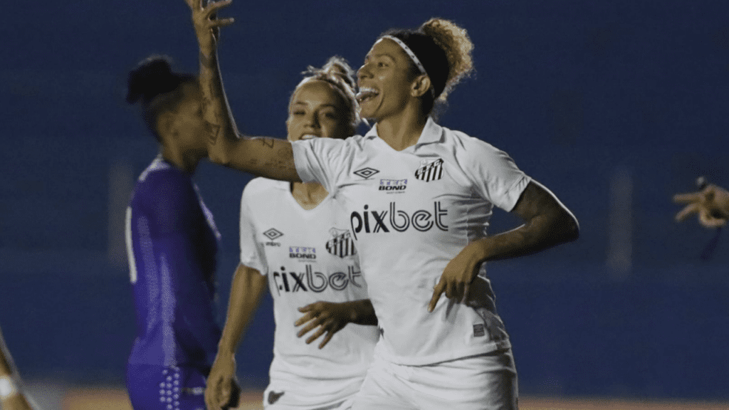 Atacante Cristiane, do Santos