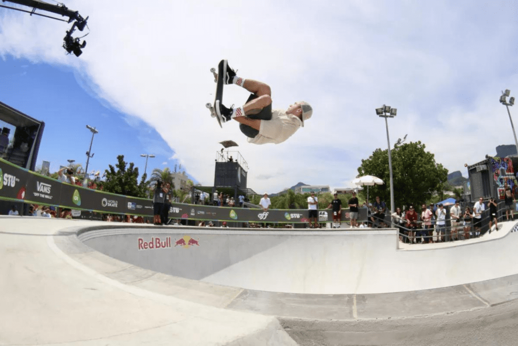 Medalhista olímpico no skate, Pedro Barros no STU Open Rio 2021