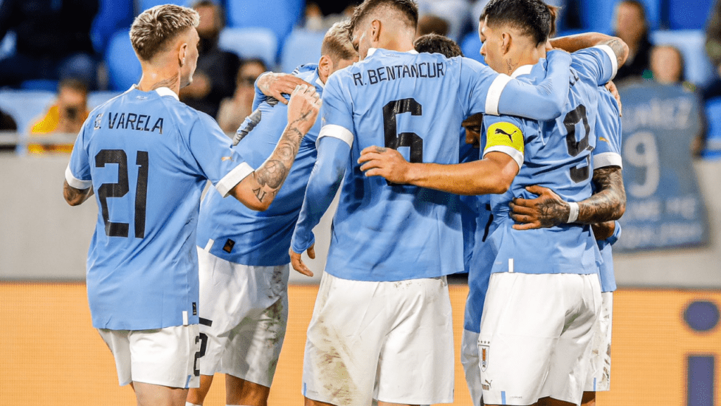 Seleção do Uruguai em amistoso pé-copa