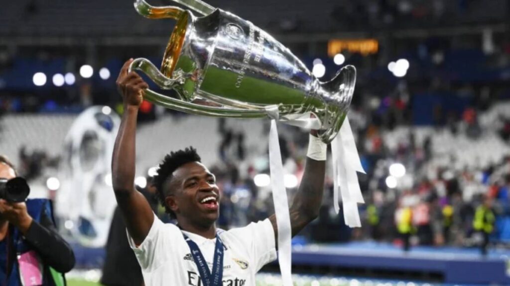 Vinicius Júnior consegue cidadania espanhola Foto: FRANCK FIFE / AFP