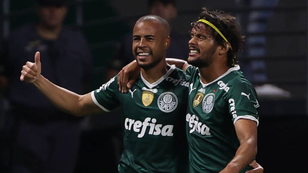 Palmeiras goleia Coritiba e abre 12 pontos na liderança do Brasileirão Foto: Divulgação