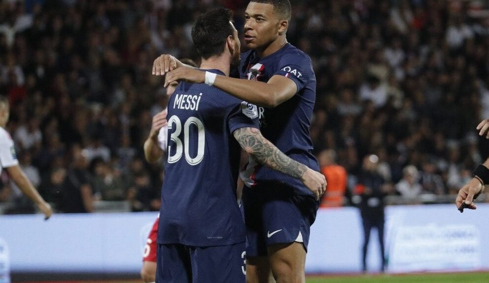 PSG - Messi e Mbappé