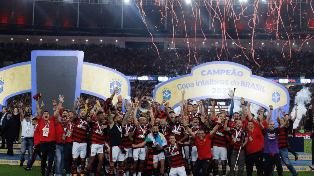 Time do Flamengo campeão da Copa do Brasil