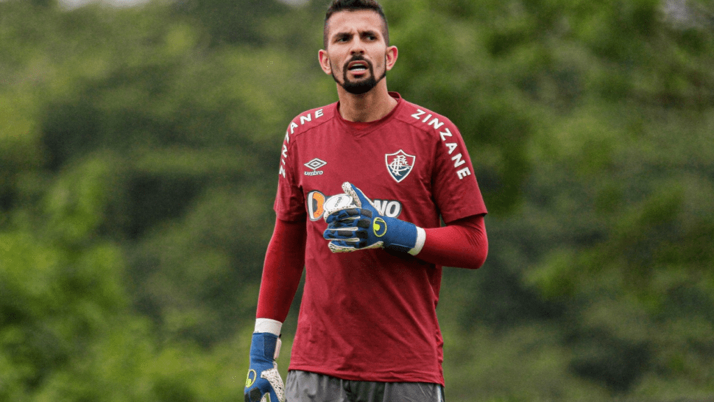Goleiro Marcos Felipe, do Fluminense