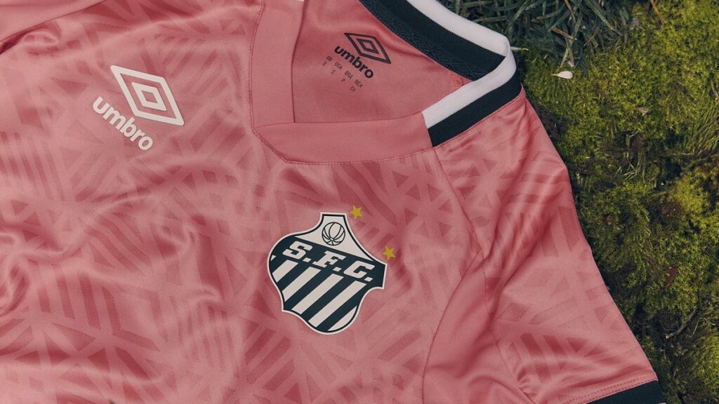 Santos - camisa rosa